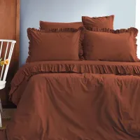 Lenjerie de pat Issimo Home Frill Double Ranfors