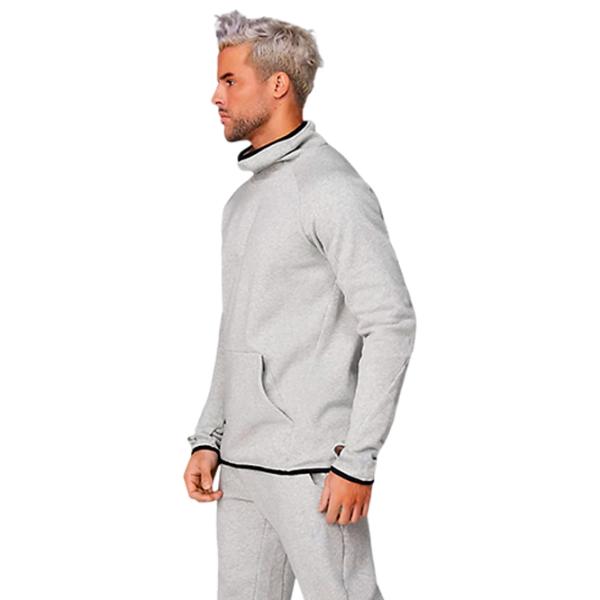 Hanorac pentru bărbați Asics MEN'S THERMAL TOP  Drept / Gray photo 3