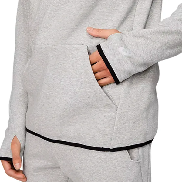 Hanorac pentru bărbați Asics MEN'S THERMAL TOP  Drept / Gray photo 6