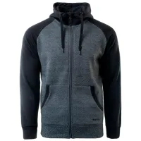 Hanorac pentru bărbați Hi-tec Selan  Drept / Gray