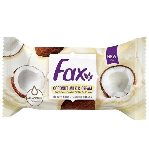 Мыло Fax Cream & Coconut 60 г photo 1 Мыло Fax Cream & Coconut 60 г photo 1
