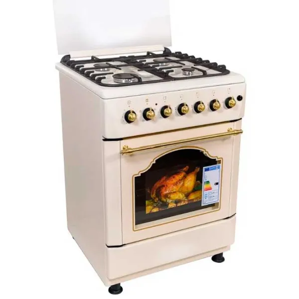 Aragaz Zanetti Z5000 EKR Pe gaz/ Cream/  photo 3 Aragaz Zanetti Z5000 EKR Pe gaz/ Cream/  photo 3