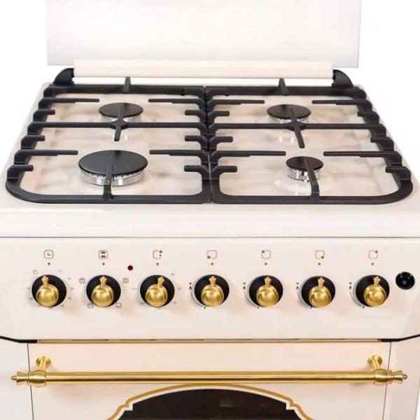 Aragaz Zanetti Z5000 EKR Pe gaz/ Cream/  photo 4 Aragaz Zanetti Z5000 EKR Pe gaz/ Cream/  photo 4