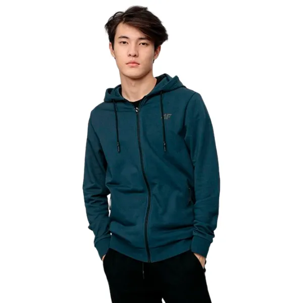 Толстовка для мужчин 4F H4L21-BLM016  Прямой / Синий photo 3