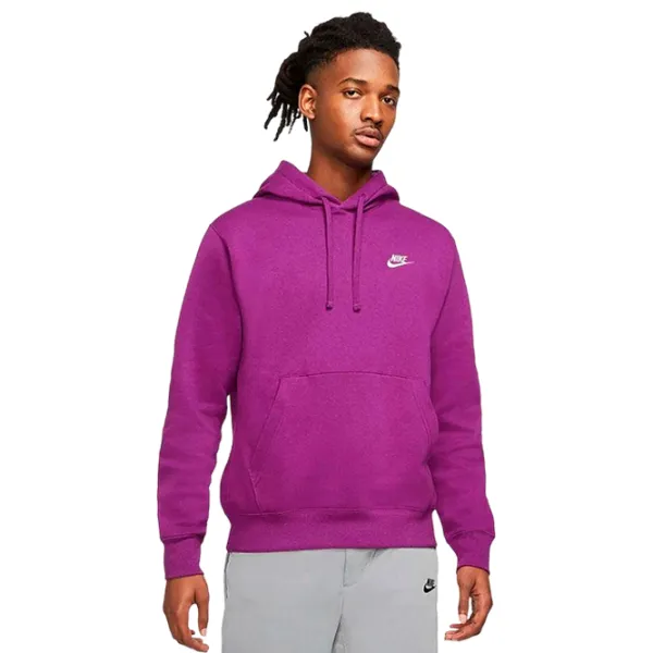 Hanorac pentru bărbați Nike M Nsw Club Hoodie Po Bb  Drept / Purple photo 1