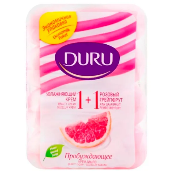 Săpun solid Duru Soft Sensations Pink Grapefruit 80 g photo 1