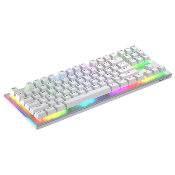 Клавиатура Hator Gravity X TKL Проводная / Белый photo 3