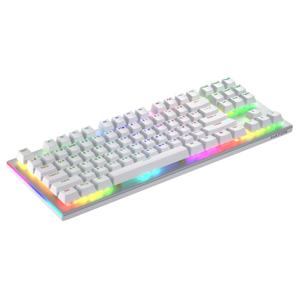 Клавиатура Hator Gravity X TKL Проводная / Белый photo 3