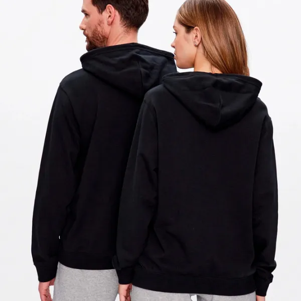Hanorac pentru bărbați Converse Go-To All Star Patch Standard-Fit Pullover Hoodie  Drept / Black photo 5 Hanorac pentru bărbați Converse Go-To All Star Patch Standard-Fit Pullover Hoodie  Drept / Black photo 5