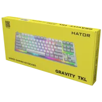 Клавиатура Hator Gravity TKL Проводная / Белый photo 6