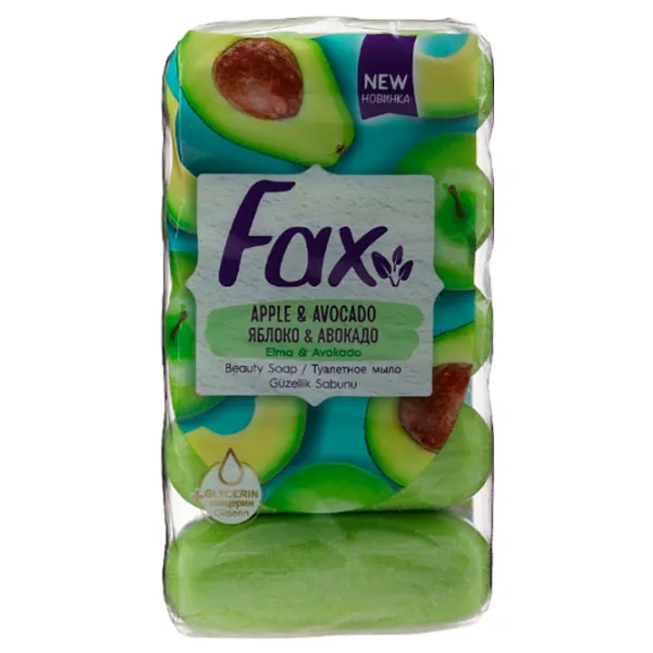Săpun solid Fax Apple & Avocado Oil 70 g photo 1