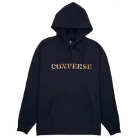 Толстовка для мужчин Converse Loose Fit Brush Stroke Camo Hoodie  Прямой / Черный