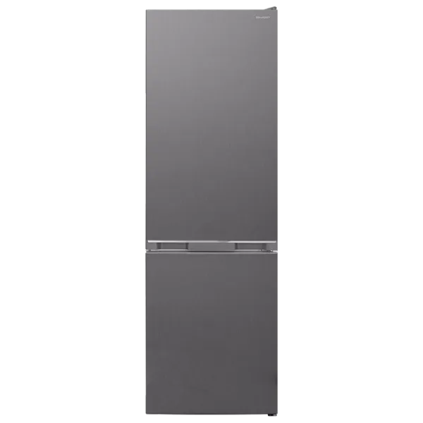 Frigider SHARP SJ-FBB04DTXLE-EU cu congelator jos 268 l / 170 cm / Inox photo 1