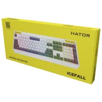 Tastatură Hator Icefall Cu fir / White photo 5