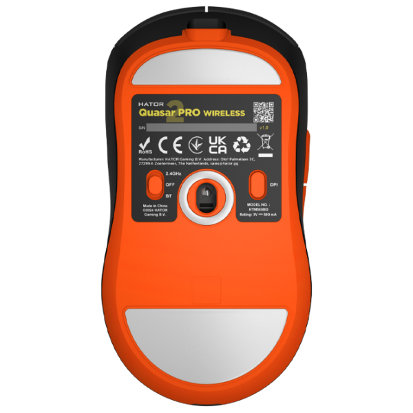 Мышь Hator Quasar 2 PRO USB / Черный photo 3 Мышь Hator Quasar 2 PRO USB / Черный photo 3