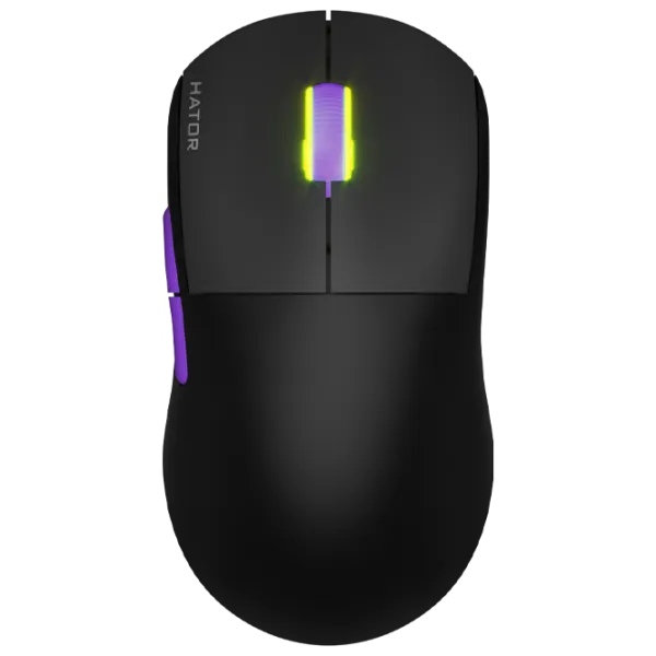 Mouse Hator Quasar 2 Ultra 4K Bluetooth, USB / Black photo 1