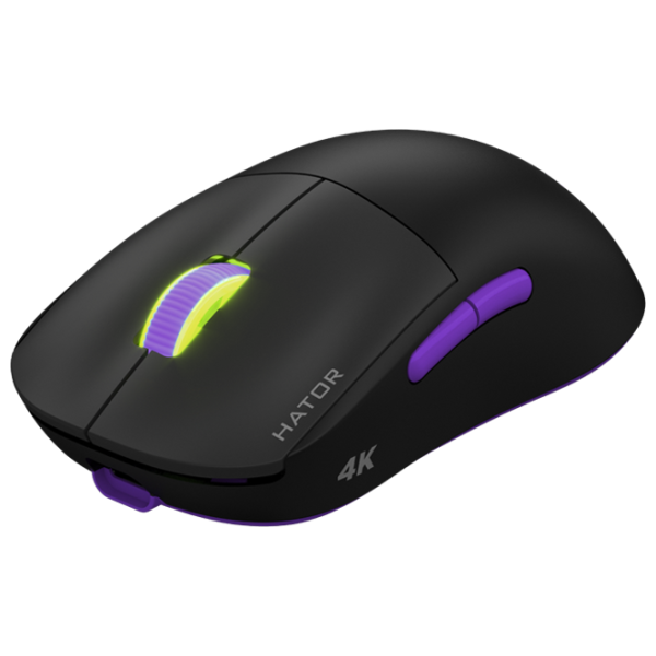 Mouse Hator Quasar 2 Ultra 4K Bluetooth, USB / Black photo 2