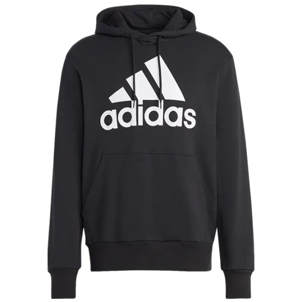 Hanorac pentru bărbați Adidas Essentials French Terry Big Logo  Drept / Black photo 1