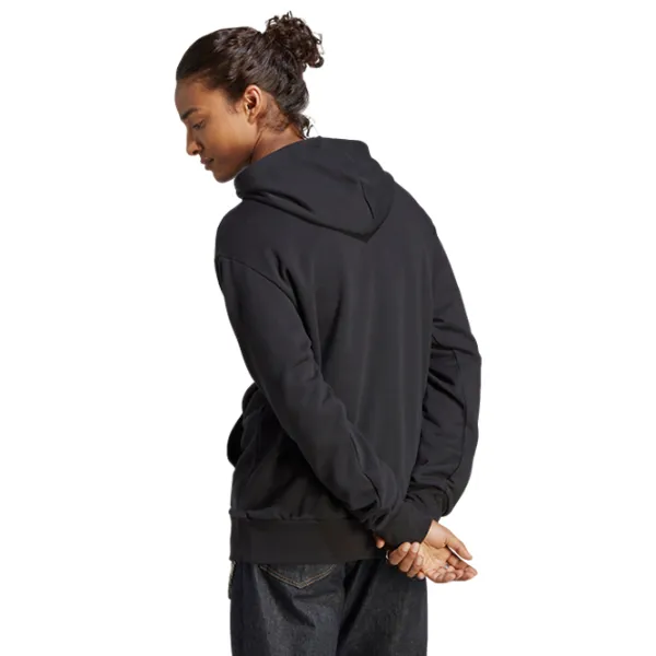 Hanorac pentru bărbați Adidas Essentials French Terry Big Logo  Drept / Black photo 5