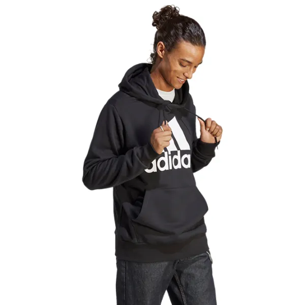 Толстовка для мужчин Adidas Essentials French Terry Big Logo  Прямой / Черный photo 2