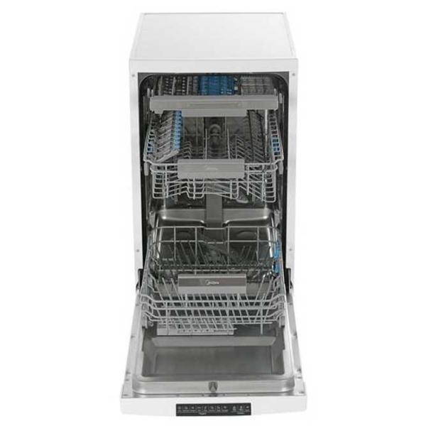 Посудомоечная машина Midea MFD45S370W Узкая / Белый photo 3
