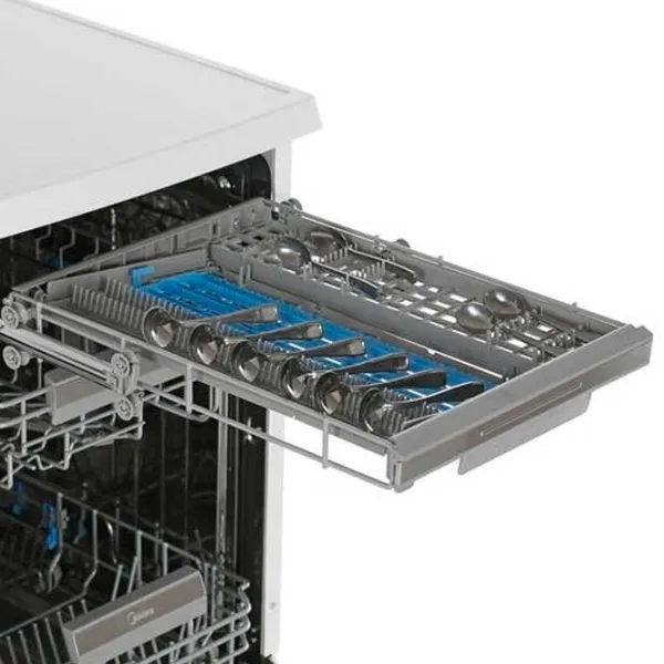 Посудомоечная машина Midea MFD45S370W Узкая / Белый photo 5