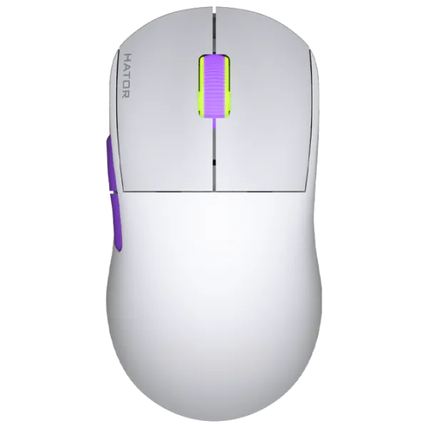 Мышь Hator Quasar 2 Ultra 4K Bluetooth, USB / Белый photo 1