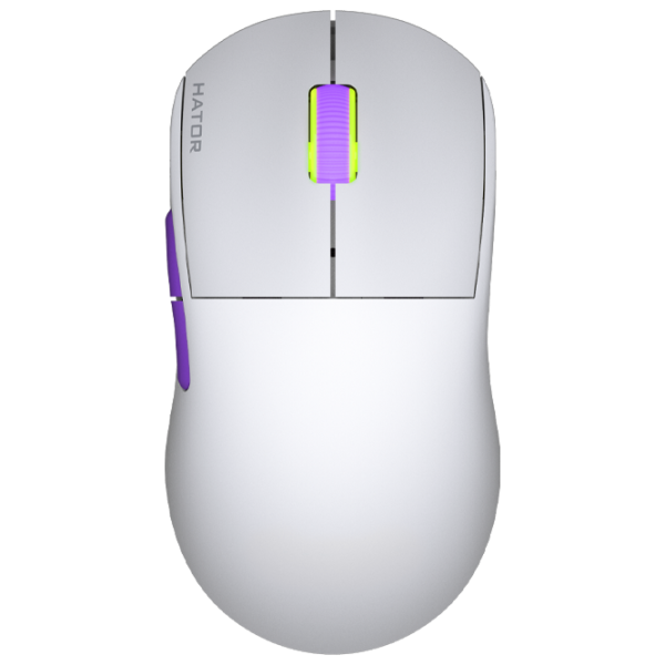 Мышь Hator Quasar 2 Ultra 4K Bluetooth, USB / Белый photo 1