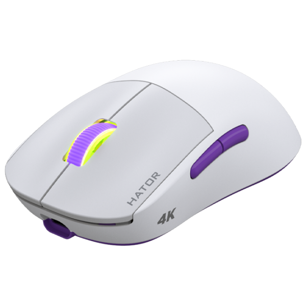 Мышь Hator Quasar 2 Ultra 4K Bluetooth, USB / Белый photo 2