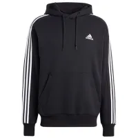 Толстовка для мужчин Adidas Essentials French Terry 3-Stripes  Прямой / Черный