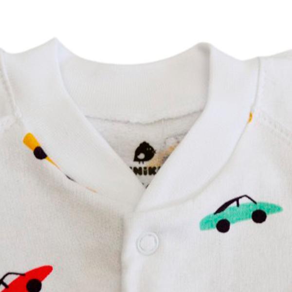 Salopetă pentru băieți Minikin MIX 231520150 62 / White photo 2 Salopetă pentru băieți Minikin MIX 231520150 62 / White photo 2