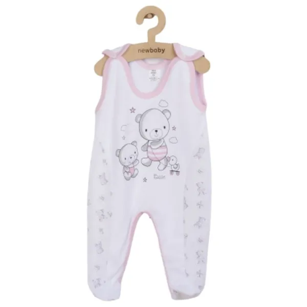 Salopetă pentru fete New Baby Bears 50 / Pink photo 1