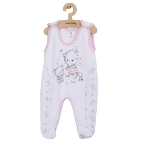 Salopetă pentru fete New Baby Bears 50 / Pink photo 1