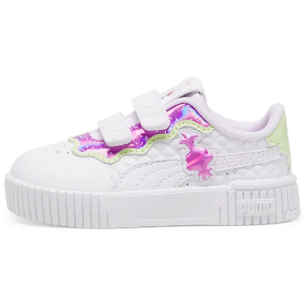 Ghete pentru fetiţe Puma Carina 2.0 Trolls 2 V Inf Primăvară - vară / White photo 3 Ghete pentru fetiţe Puma Carina 2.0 Trolls 2 V Inf Primăvară - vară / White photo 3