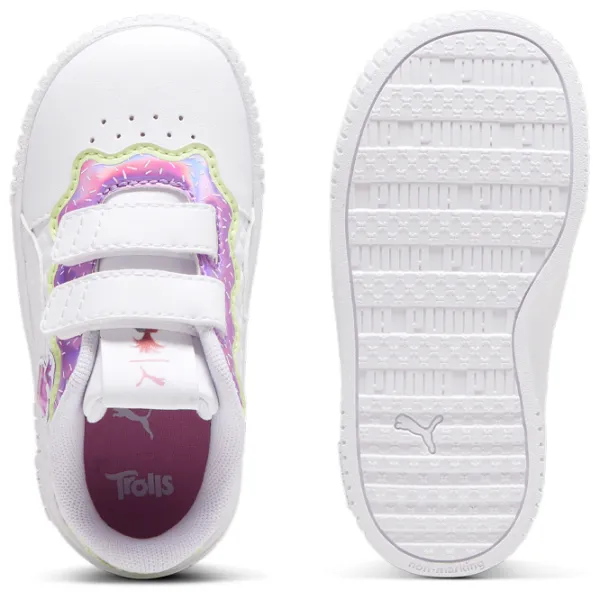 Ghete pentru fetiţe Puma Carina 2.0 Trolls 2 V Inf Primăvară - vară / White photo 10 Ghete pentru fetiţe Puma Carina 2.0 Trolls 2 V Inf Primăvară - vară / White photo 10