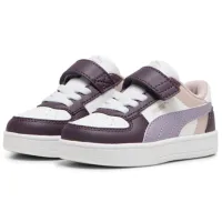 Кеды для девочек Puma Caven 2.0 Block Ac+ Inf Осень - Зима / Пурпурно-белый