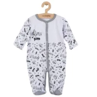 Kомбинезон унисекс New Baby Music 80 / Белый