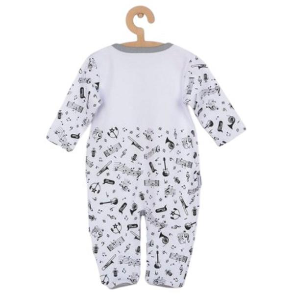 Kомбинезон унисекс New Baby Music 80 / Белый photo 3 Kомбинезон унисекс New Baby Music 80 / Белый photo 3