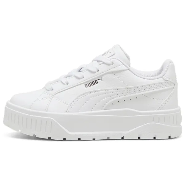 Кеды для девочек Puma Karmen Ii Ps Весна - лето / Белый photo 2