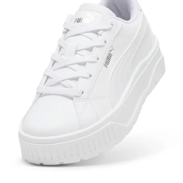 Кеды для девочек Puma Karmen Ii Ps Весна - лето / Белый photo 5