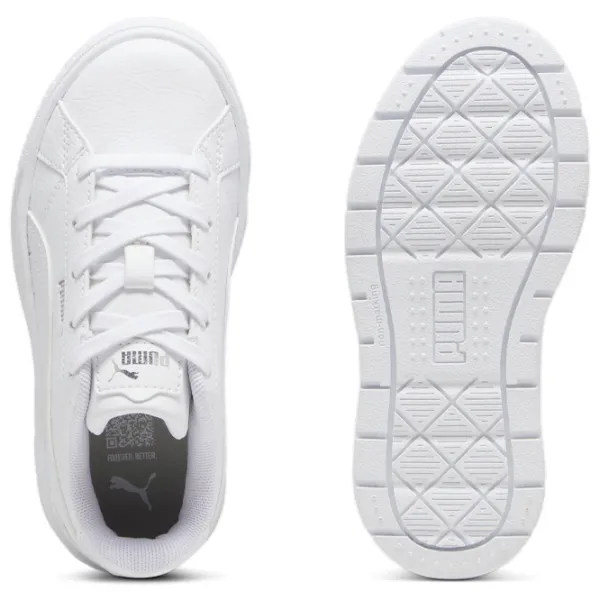 Кеды для девочек Puma Karmen Ii Ps Весна - лето / Белый photo 6
