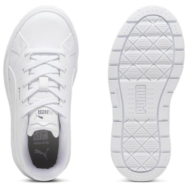Кеды для девочек Puma Karmen Ii Ps Весна - лето / Белый photo 6