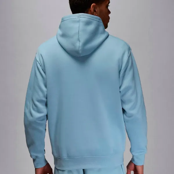 Hanorac pentru bărbați Nike Jordan Brooklyn Fleece Printed  Drept / Blue photo 3 Hanorac pentru bărbați Nike Jordan Brooklyn Fleece Printed  Drept / Blue photo 3