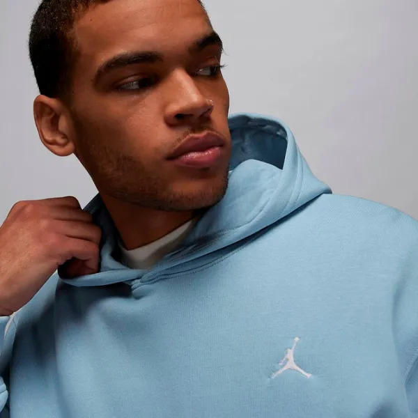 Hanorac pentru bărbați Nike Jordan Brooklyn Fleece Printed  Drept / Blue photo 6 Hanorac pentru bărbați Nike Jordan Brooklyn Fleece Printed  Drept / Blue photo 6