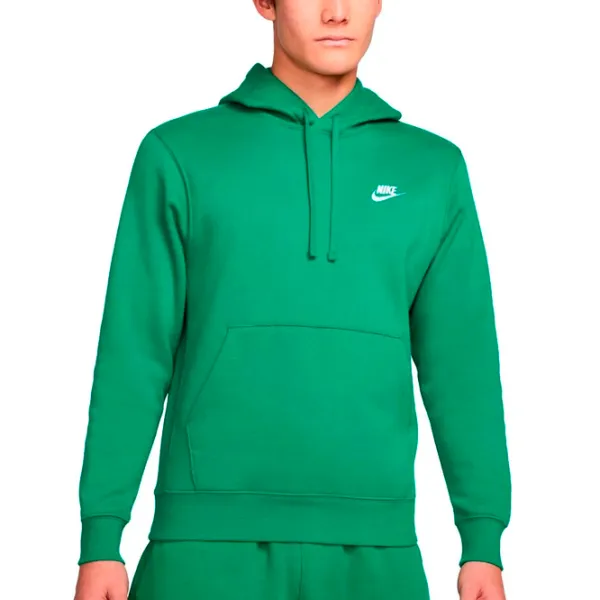 Hanorac pentru bărbați Nike M Nsw Club Hoodie Po Bb  Drept / Green photo 4