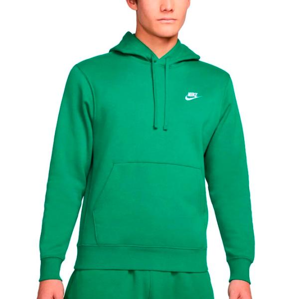 Hanorac pentru bărbați Nike M Nsw Club Hoodie Po Bb  Drept / Green photo 5