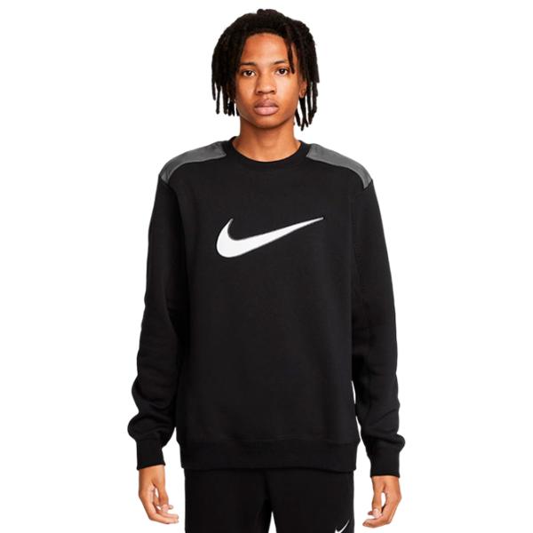 Hanorac pentru bărbați Nike M Nsw Sp Flc Crew Bb  Drept / Black photo 1