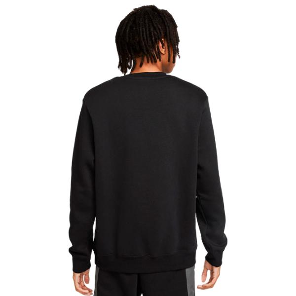 Hanorac pentru bărbați Nike M Nsw Sp Flc Crew Bb  Drept / Black photo 2