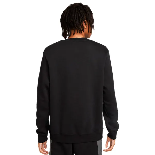Hanorac pentru bărbați Nike M Nsw Sp Flc Crew Bb  Drept / Black photo 3 Hanorac pentru bărbați Nike M Nsw Sp Flc Crew Bb  Drept / Black photo 3