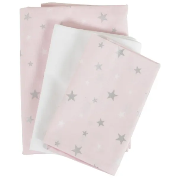 Детское постельное бельё Hugzzz Nook Stars (00822696) Хлопок/ Розовый White photo 3 Детское постельное бельё Hugzzz Nook Stars (00822696) Хлопок/ Розовый White photo 3